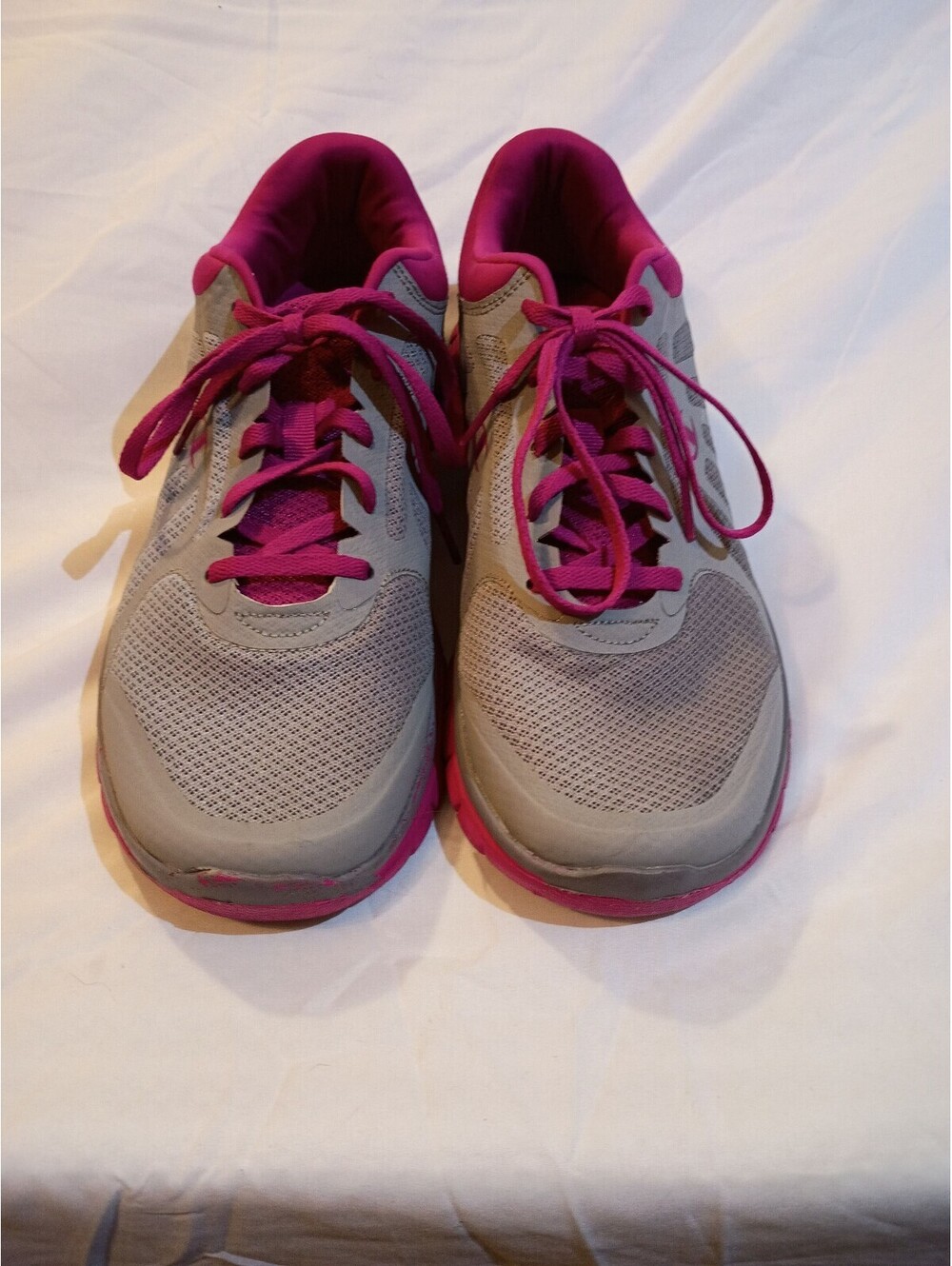 Champion Women's Gray and Pink Athletic Sneakers Size 10
